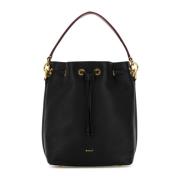 Bally Stilren Code Bucket Väska Black, Dam