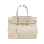 Hermès Vintage Pre-owned Laeder handvskor White, Dam