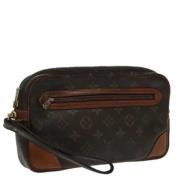 Louis Vuitton Vintage Pre-owned Canvas kuvertvskor Brown, Dam