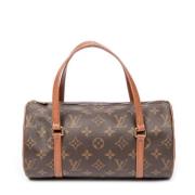 Louis Vuitton Vintage Pre-owned Canvas handvskor Brown, Dam