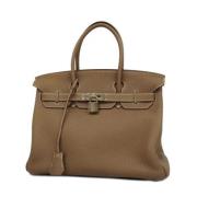 Hermès Vintage Pre-owned Laeder handvskor Brown, Dam