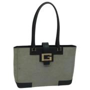 Gucci Vintage Pre-owned Canvas gucci-vskor Gray, Dam