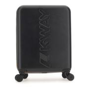 K-Way Svart kabinvagn med 360° hjul Black, Unisex