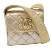 Chanel Vintage Pre-owned Laeder chanel-vskor Yellow, Dam