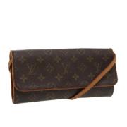 Louis Vuitton Vintage Pre-owned Canvas louis-vuitton-vskor Brown, Dam