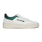 Ralph Lauren Sneakers Master CRT i mocka och kräm läder White, Herr