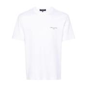 Comme des Garçons Logo Print Bomull T-shirt White, Herr