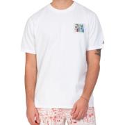 MC2 Saint Barth Mykonos Vykort Tee White, Herr