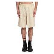 Bonsai Rafia Ullkorg Shorts Beige, Herr