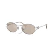 Miu Miu Stiliga 52Ys Sole Skor Gray, Unisex