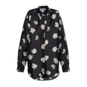 Moschino Sidenskjorta Black, Dam