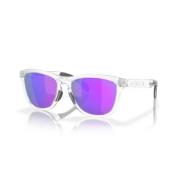 Oakley Sportiga solglasögon för utomhusaktiviteter Gray, Unisex