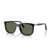 Persol Stiliga solglasögon för vardagsbruk Black, Unisex