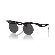 Prada Stiliga A24S Solglasögon Black, Unisex