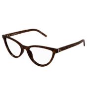 Saint Laurent Snygg Läder Axelväska Brown, Unisex