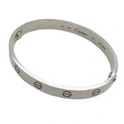 Cartier Vintage Pre-owned Vitt guld armband Gray, Dam