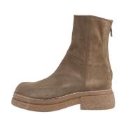 Alberta Ferretti Premium Mocka Ankelboot Brown, Dam