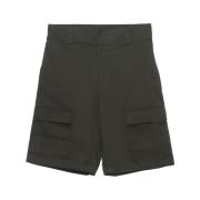 Gr10K Cargo Pocket Operator Shorts i Brun Brown, Herr