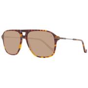 Hackett Brun Acetat Solglasögon Brown, Herr