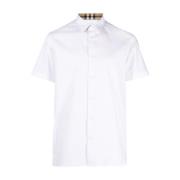 Burberry Vita Casual Skjortor White, Herr