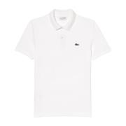 Lacoste Slim Fit Pikétröja White, Herr