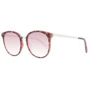 Guess Rosa Unisex Solglasögon Rund Stil Pink, Unisex