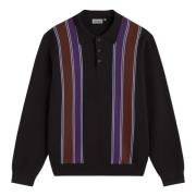 Carhartt Wip Randig långärmad polotröja Multicolor, Herr