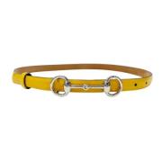 Gucci Vintage Pre-owned Metall skrp Yellow, Dam