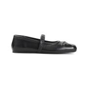 Marni Svarta Läder Eleganta Pumps Black, Dam