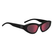 Hugo Boss Svart Resin Solglasögon UV-skydd Black, Unisex