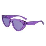 Karl Lagerfeld Lila sprayade solglasögon Purple, Dam