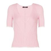 Balmain Stickad topp Pink, Dam