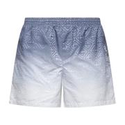 Casablanca Gradient Monogram Badshorts Grå Gray, Herr