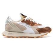 RUN OF Sneaker Alloy W Brown, Dam