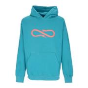 Propaganda Petrol Logo Hoodie Långärmad Sweatshirt Blue, Herr