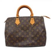 Louis Vuitton Vintage Pre-owned Tyg handvskor Brown, Dam