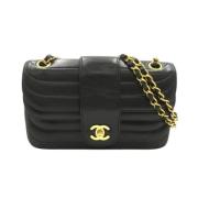 Chanel Vintage Pre-owned Laeder chanel-vskor Black, Dam