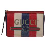 Gucci Vintage Pre-owned Canvas gucci-vskor Multicolor, Dam