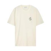 Filling Pieces T-shirt Topiary Antique White Beige, Herr