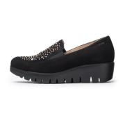 Wonders Mocasines Diamant Negros, Color: Black, Dam