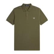 Fred Perry Klassisk Bomullspolo M6000 Green, Herr