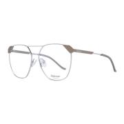 Ana Hickmann Silver Aviator Optiska Ramar med Demo Linser Gray, Dam