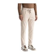 Peserico Corduroy joggers med fickor Beige, Herr