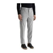 Peserico Bomull sammet chino byxor Gray, Herr