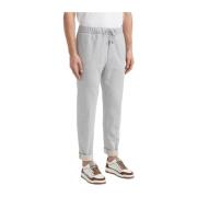 Peserico Bomullsblandade joggers Gray, Herr