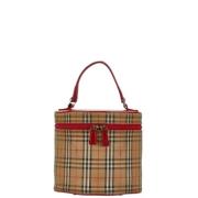 Burberry Vintage Pre-owned Canvas handvskor Multicolor, Dam