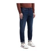 Peserico Indigo stretch bomullsjeans Blue, Herr