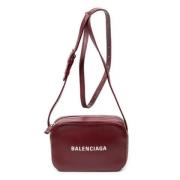 Balenciaga Vintage Pre-owned Laeder balenciaga-vskor Red, Dam