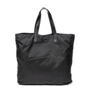 Prada Vintage Pre-owned Canvas prada-vskor Black, Dam