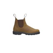 Blundstone Brun Läder Ankelboots Brown, Herr